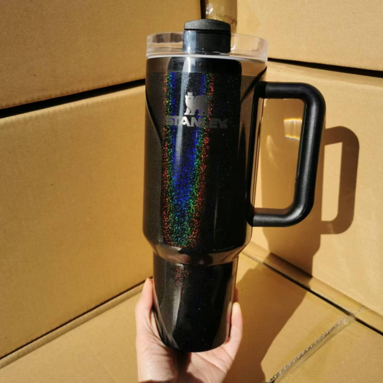 S-Cups Black Rainbow Chrome