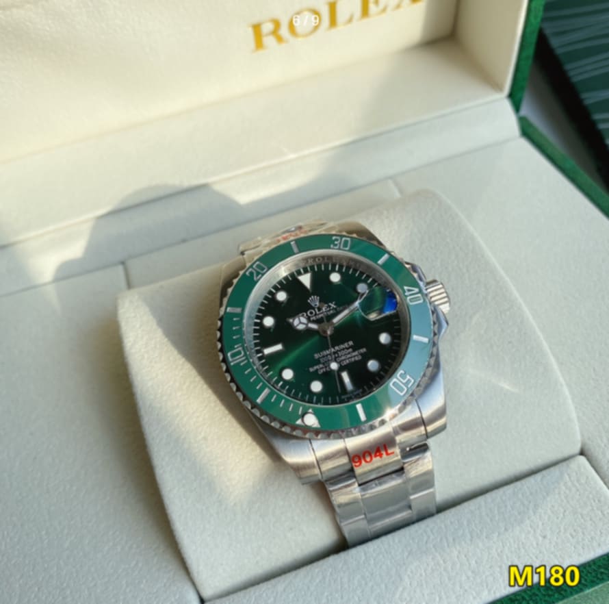 Mens R Watch Dark Green