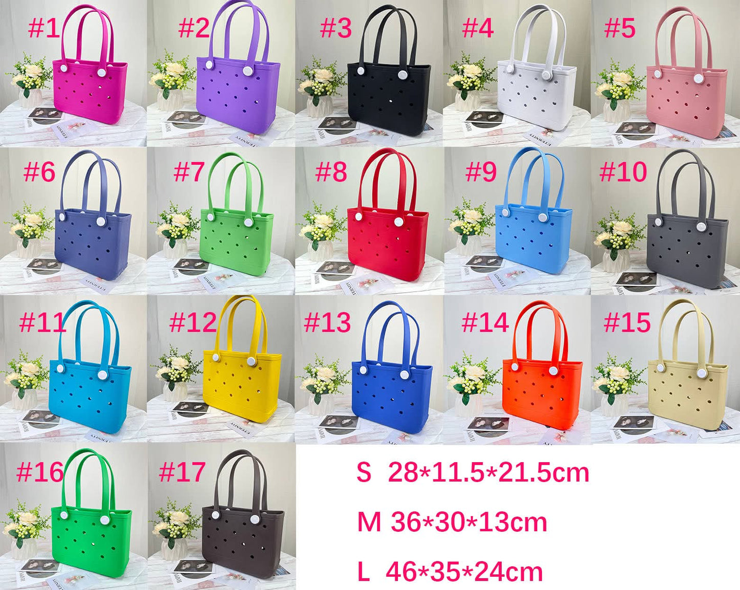 B.O.G.G Bag Solid Colors 1-17