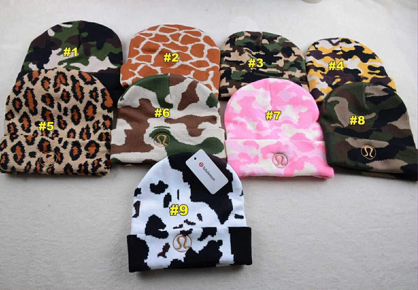 Lu Pattern Hats