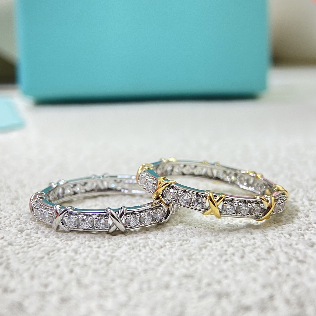 T&C Band Ring Gold/Silver