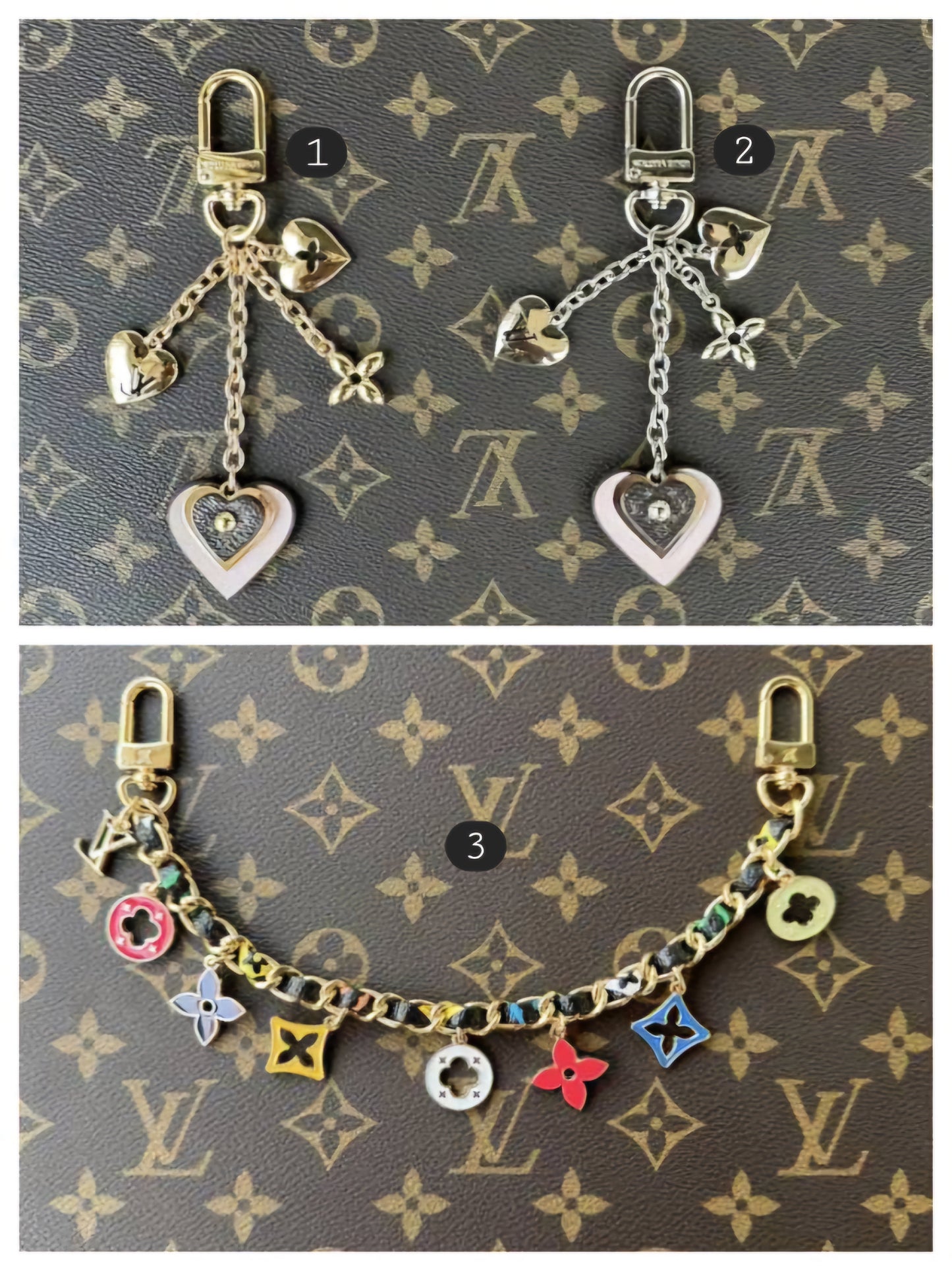 New L Keychain/ Bag Charms 2