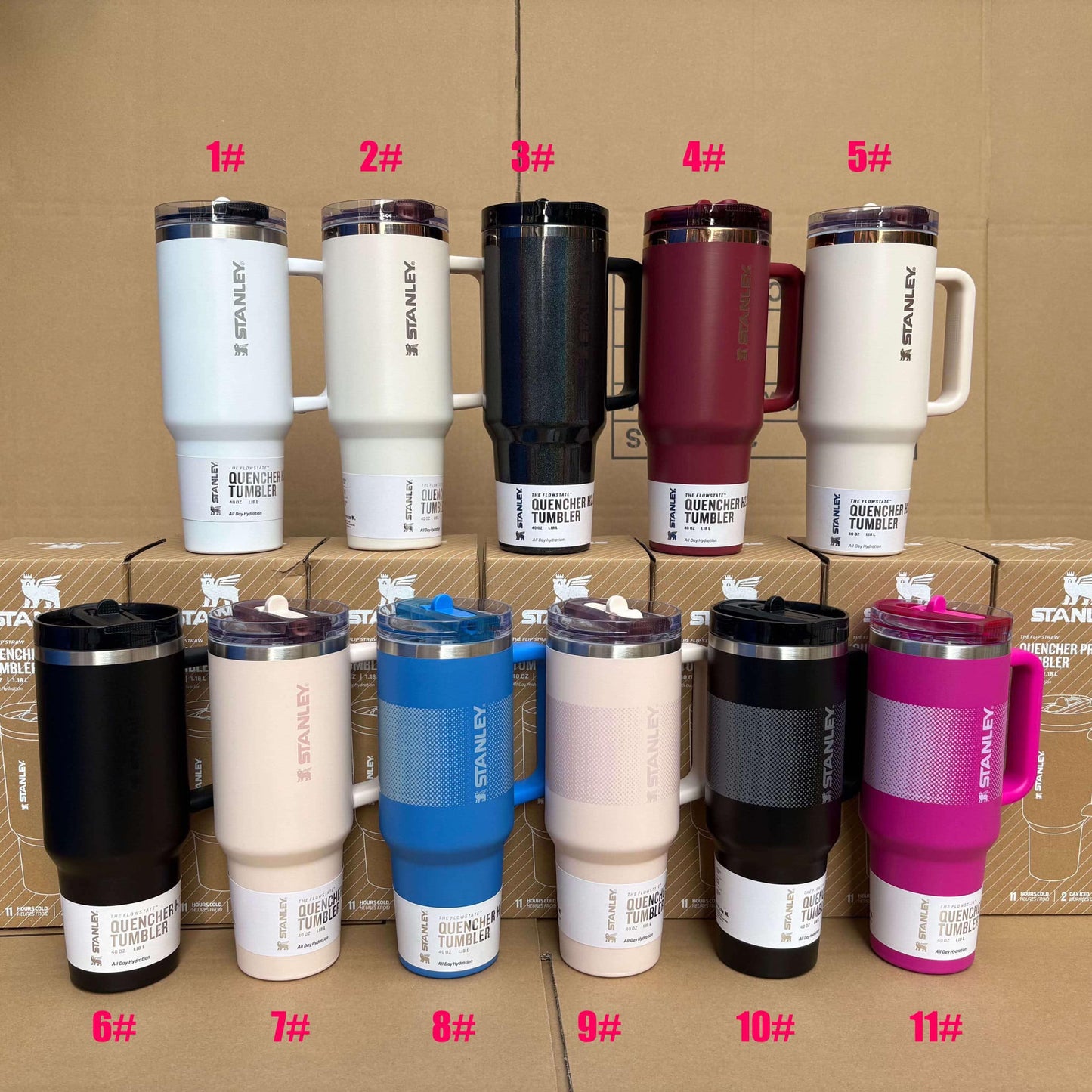 S-Cups 1-11 New Colors