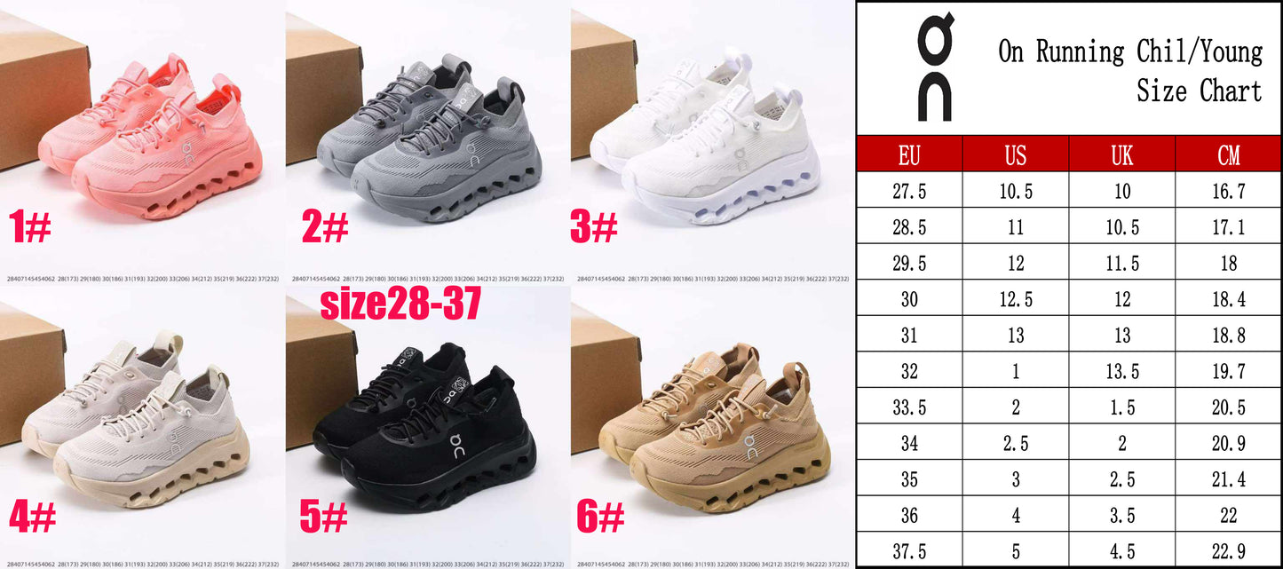 On C Shoes Kids 1-6