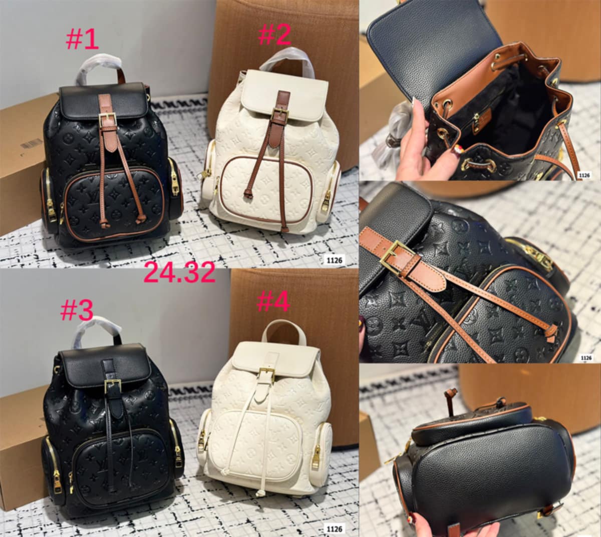 Boujee L Backpacks