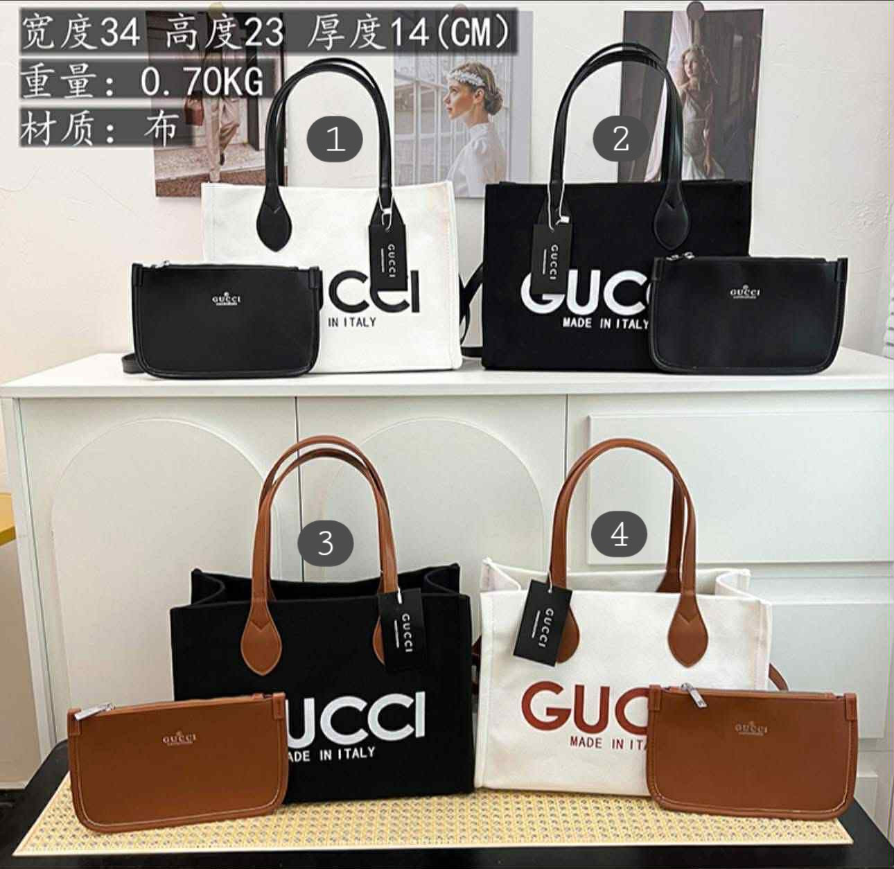 GG Italy Totes