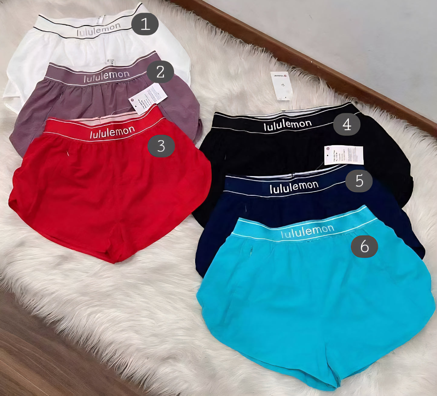 π Lu New Shorts