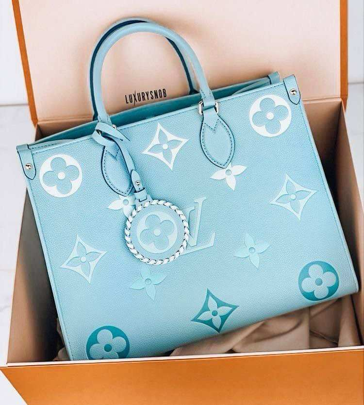 L Blue On The Go Bag