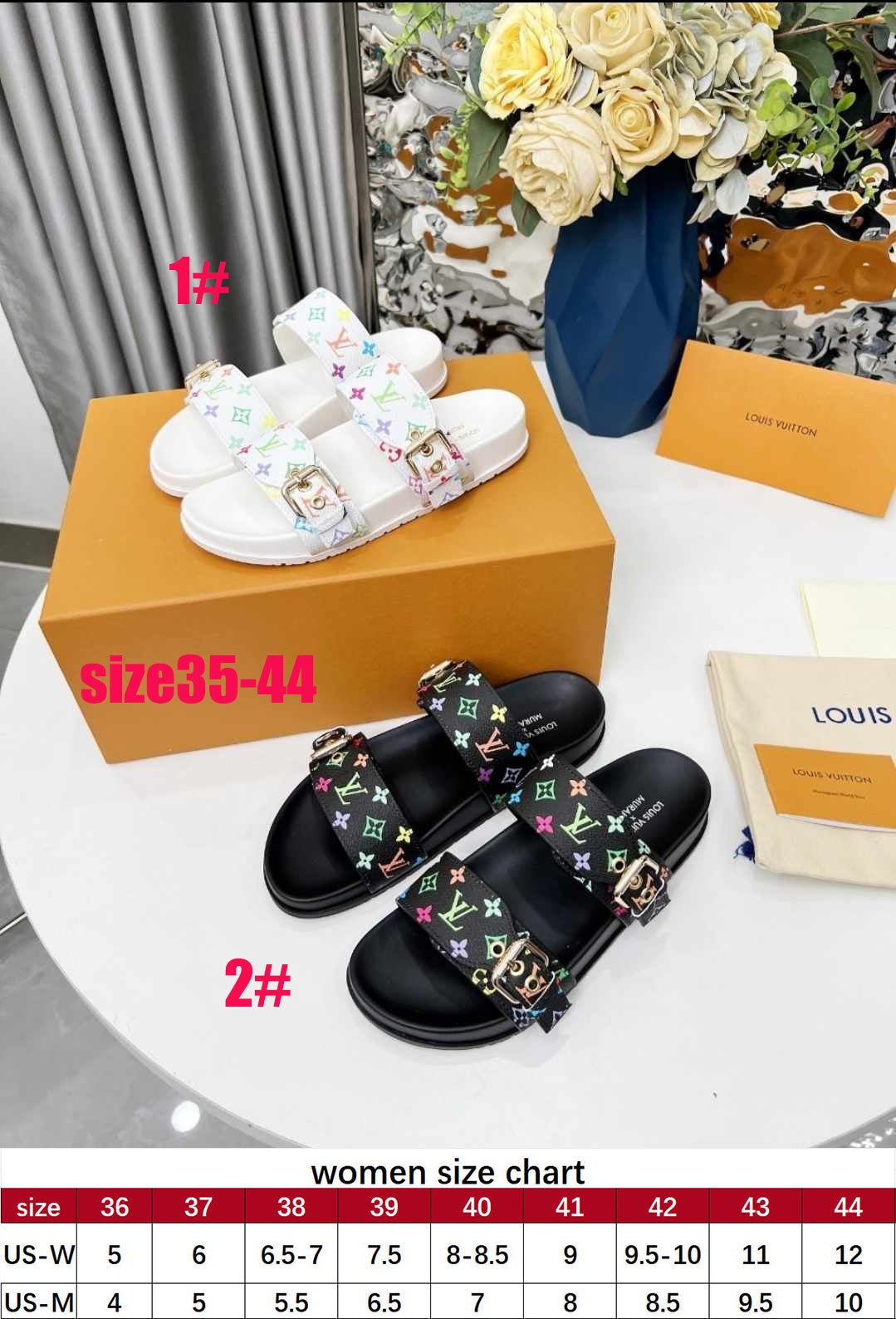 L Sandals Strap & Buckle Mono
