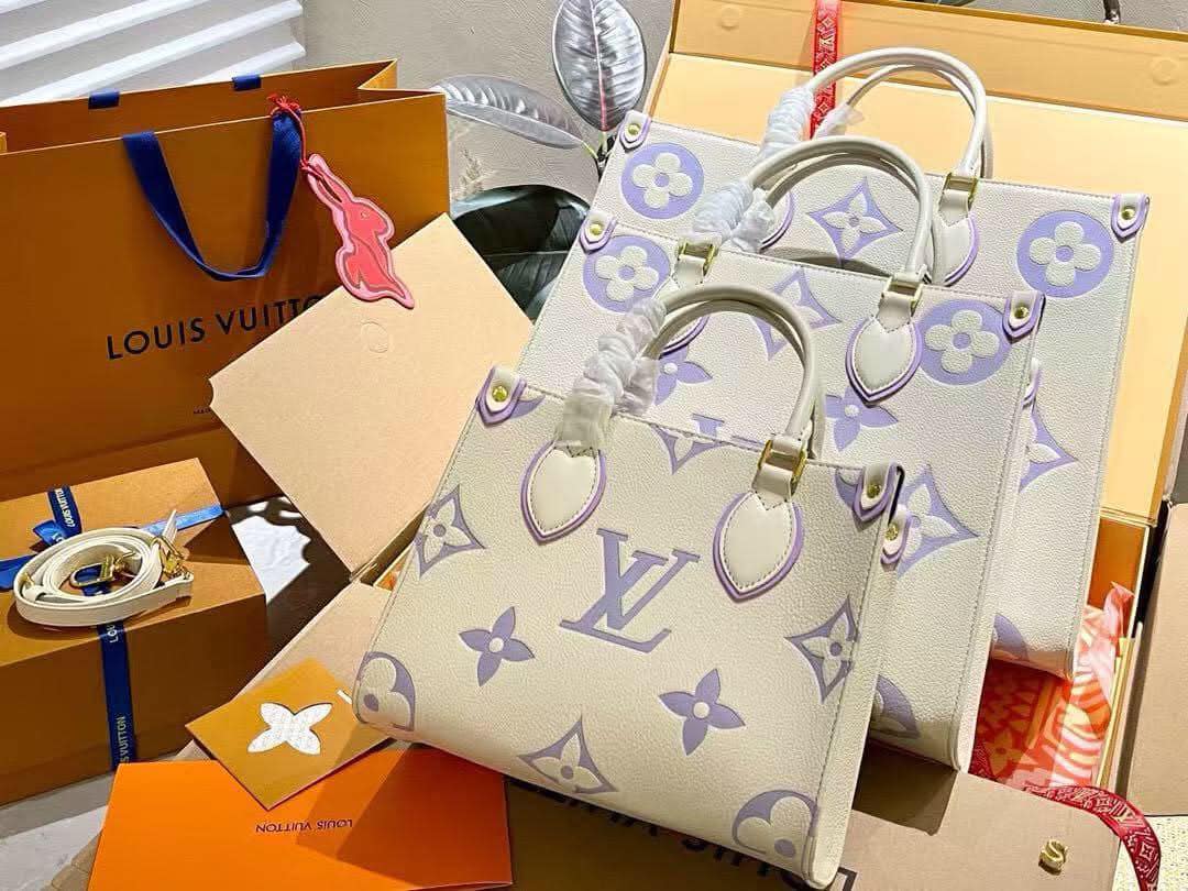 L White/Lavender Go Bags S/M/L