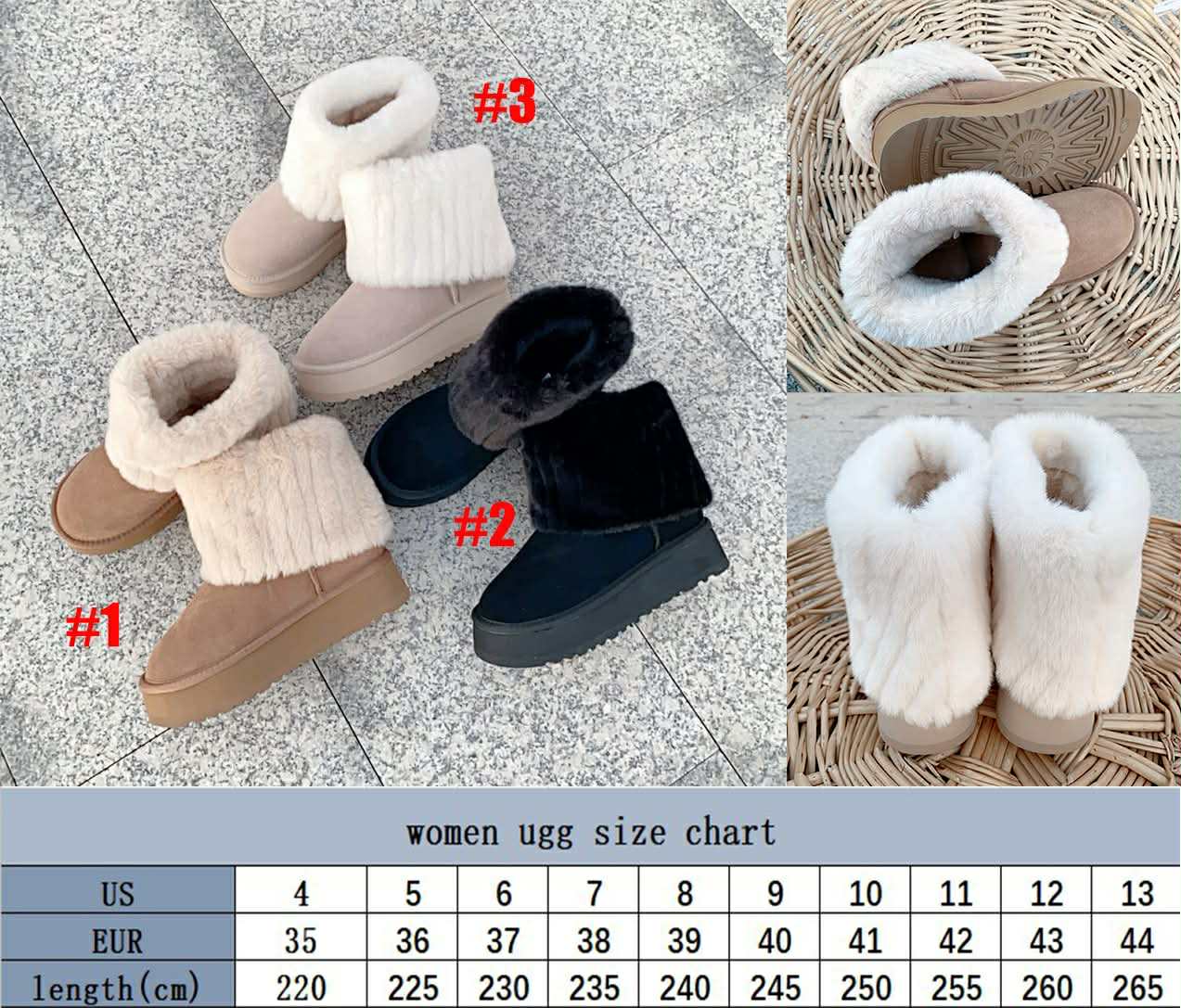 U Boots w Fur 2