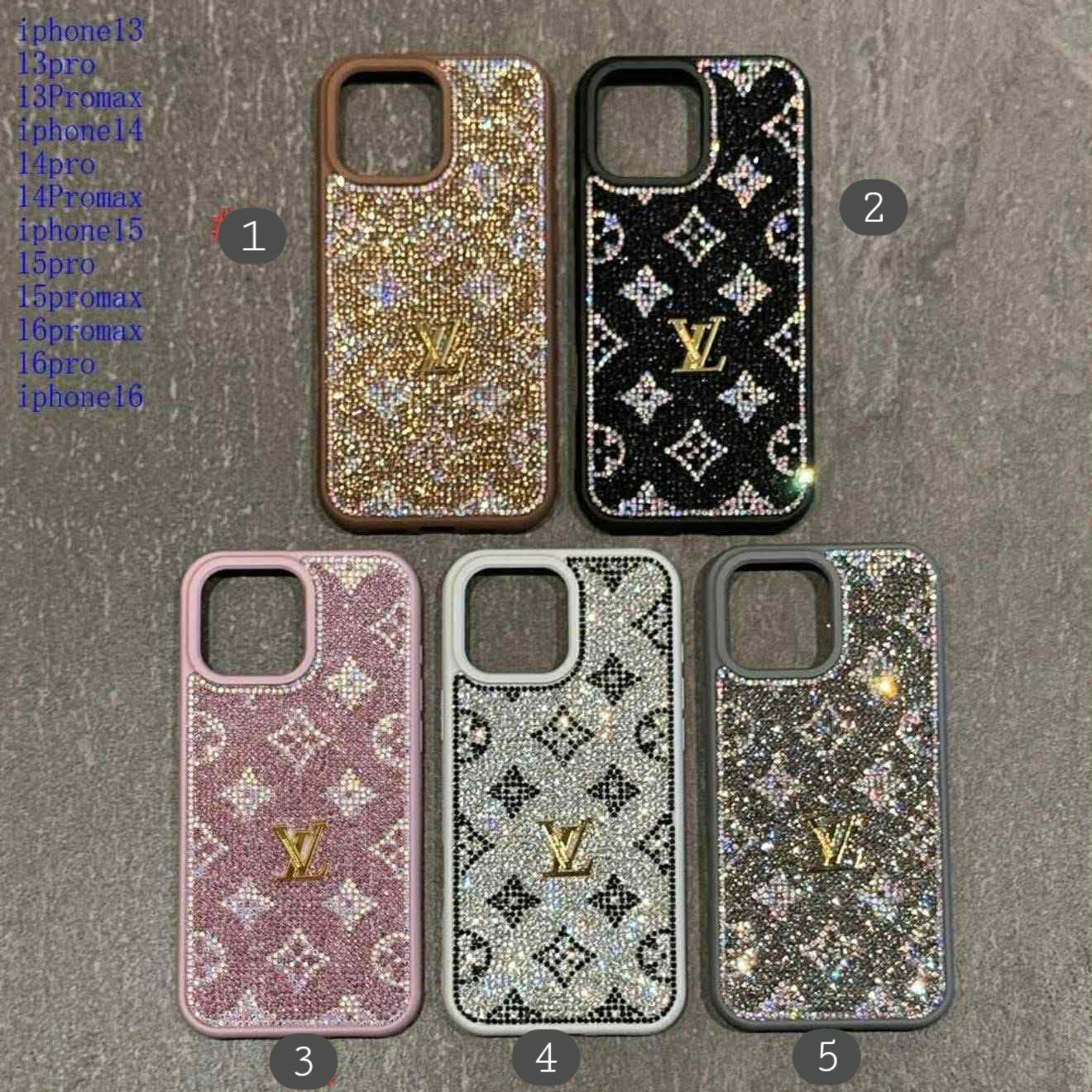 L Mono phone case Blingy