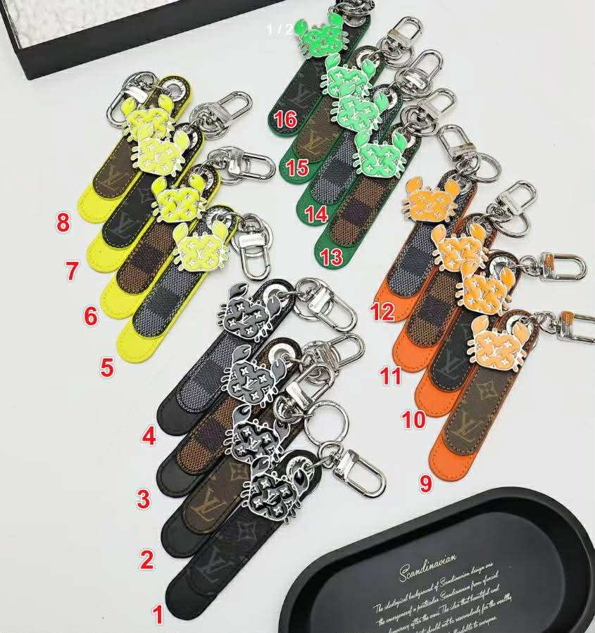 L Crab Keychain