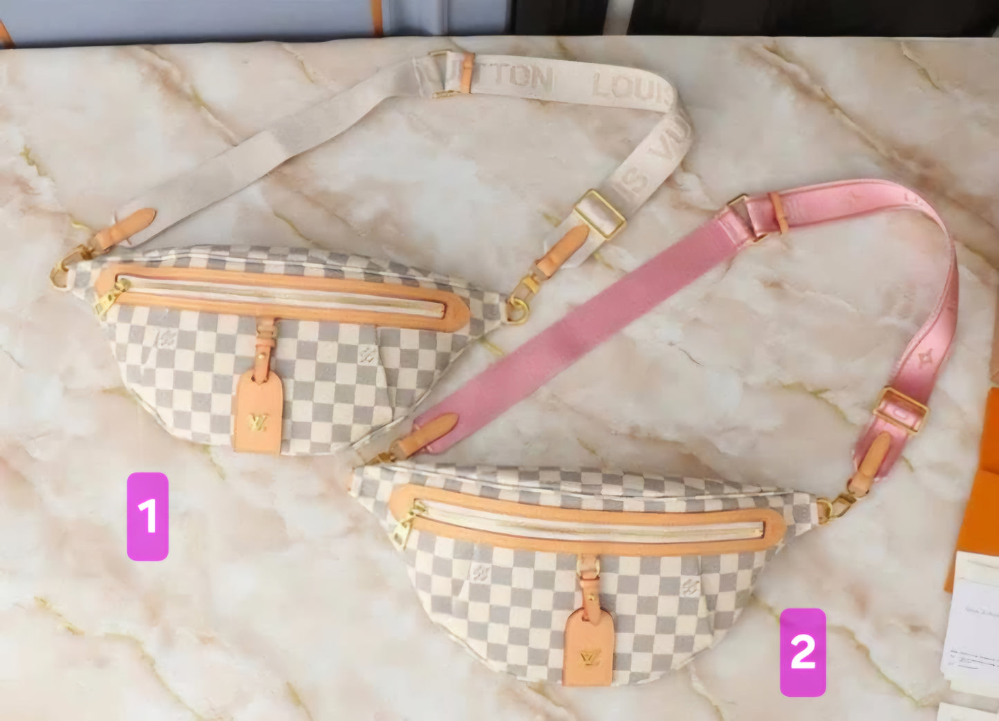 Checkered Bum Bag