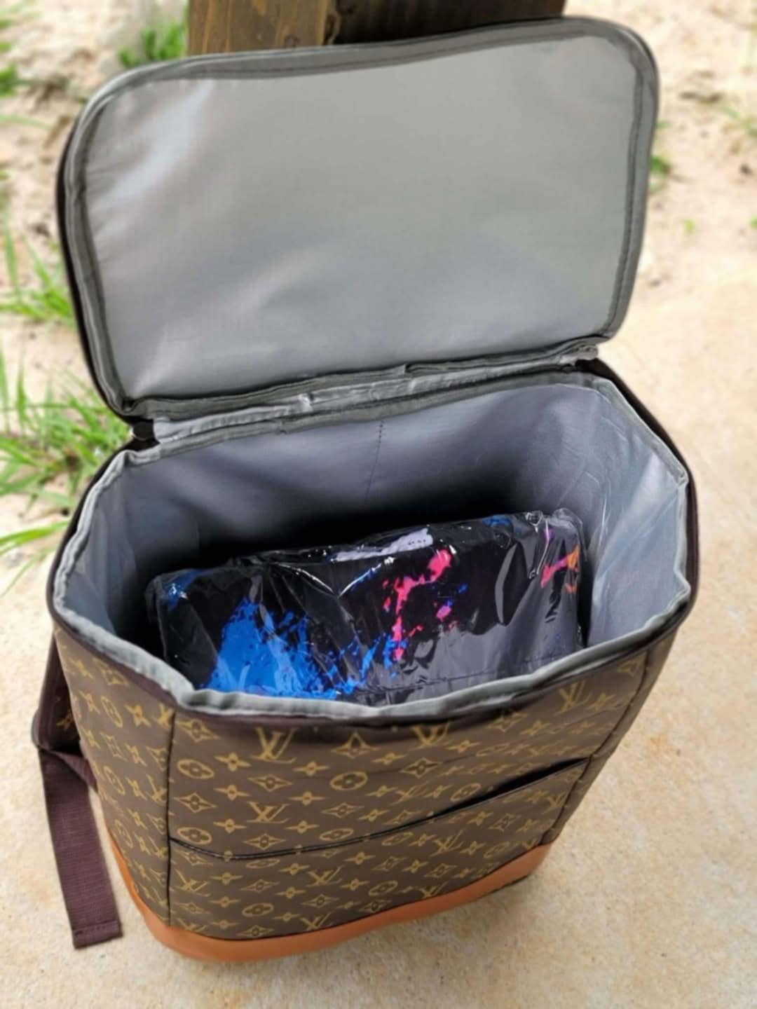L Boujee Mono Cooler Backpack