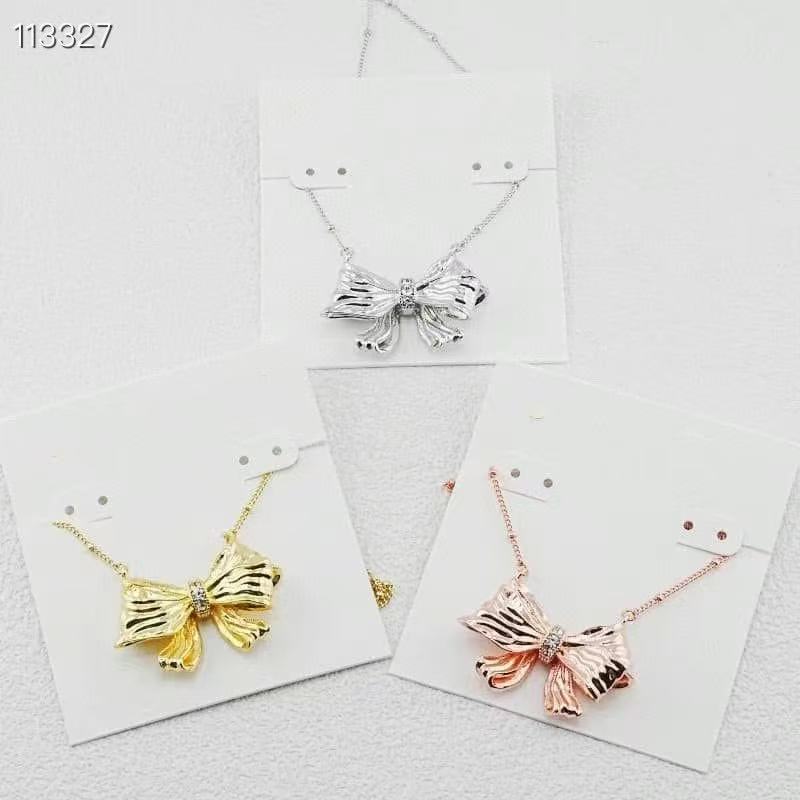 K-S Bow Necklaces