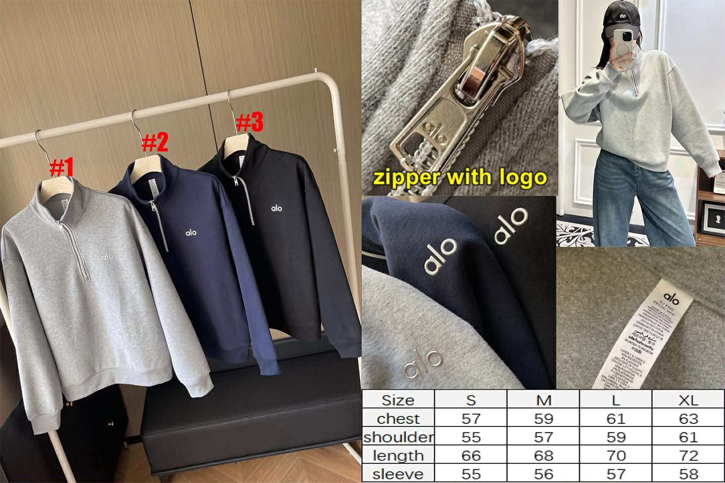 A.L.O Half Zip 3
