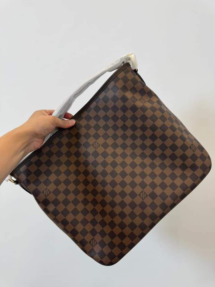 L Check Shoulder Bag