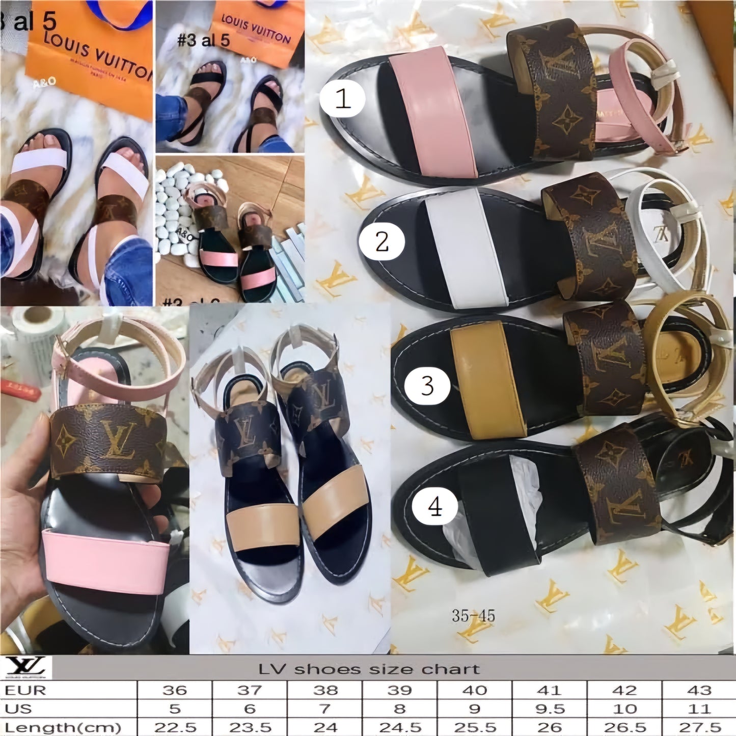 L Ankle Sandals 1-4