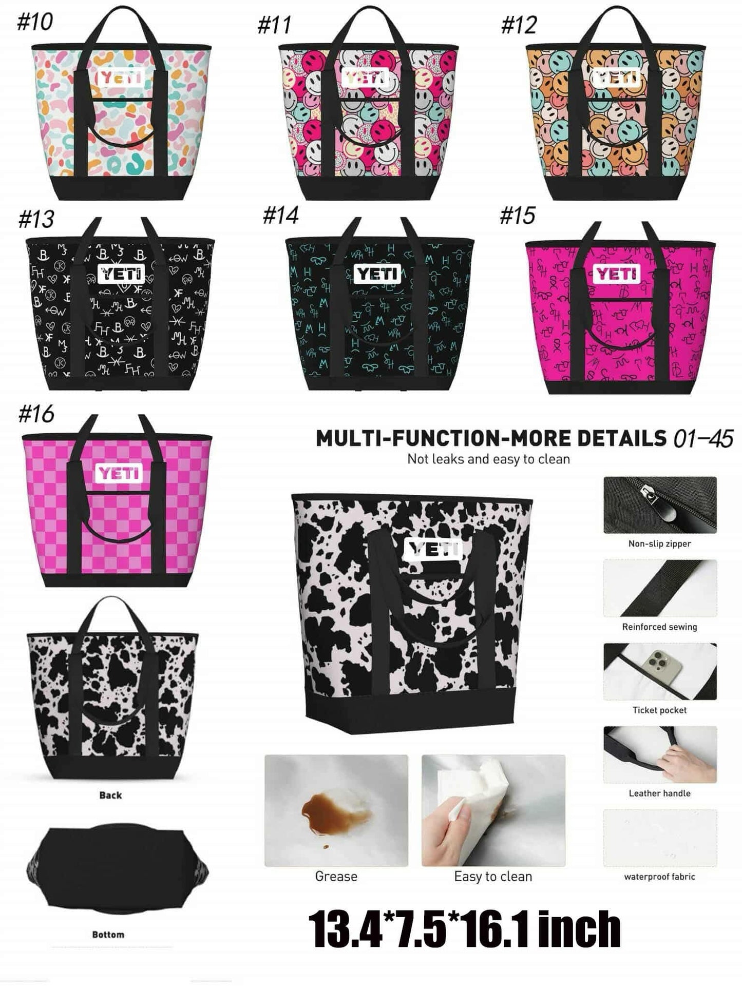 Y Pattern Coolers 10-16