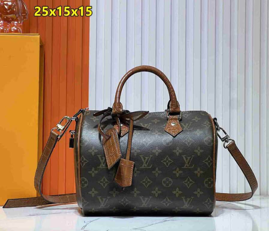 L Speedy Dark Brown Mono