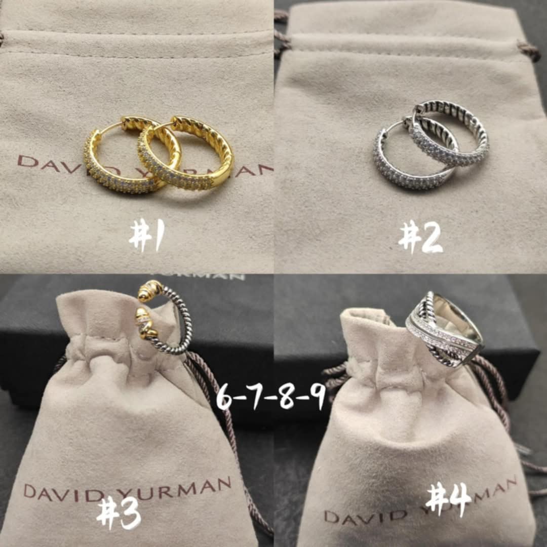 DY Hoop Earrings / Rings