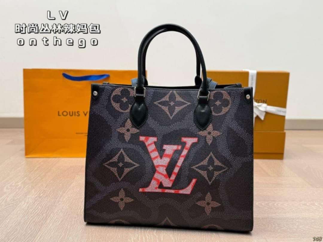 L Print Logo Bag