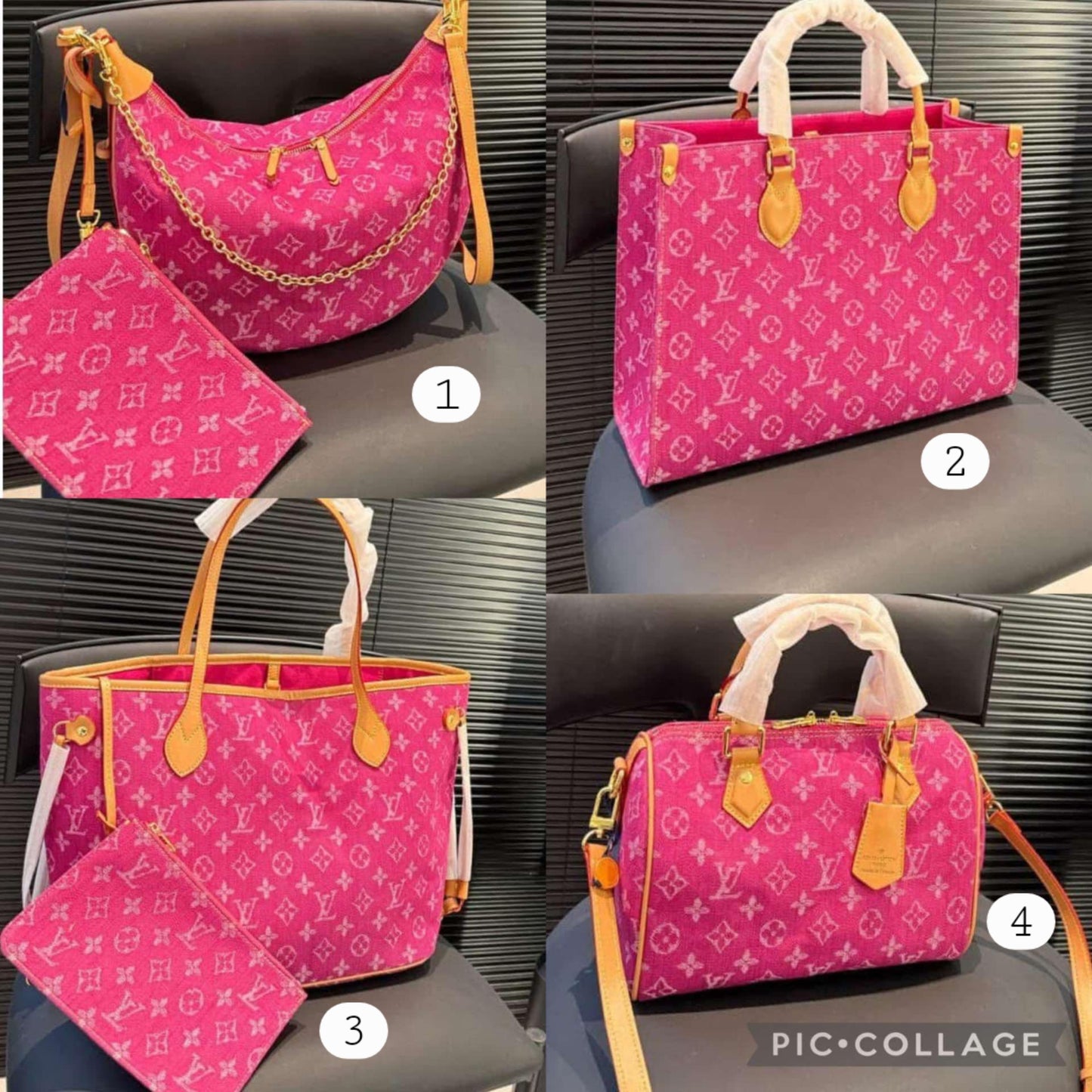 L Pink Collection 1-4