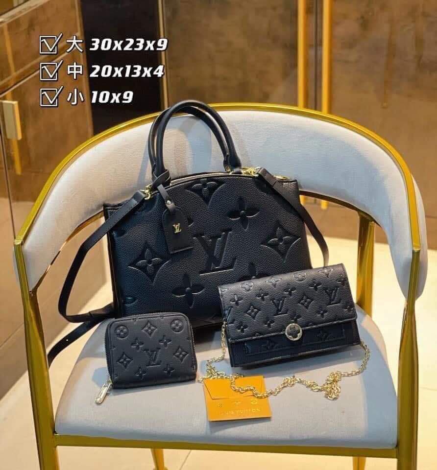 L Black Grand Mono Bag Set