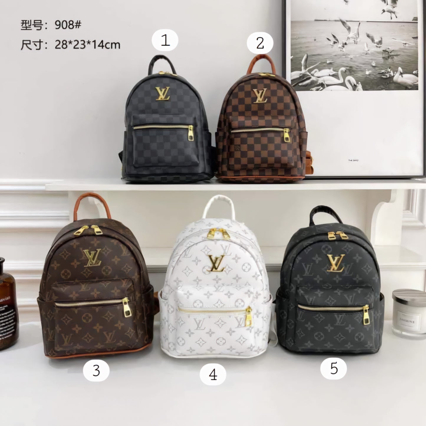 L Backpack Bags 1-5