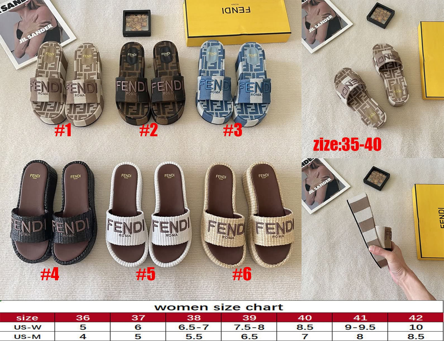 FF Sandals NEW