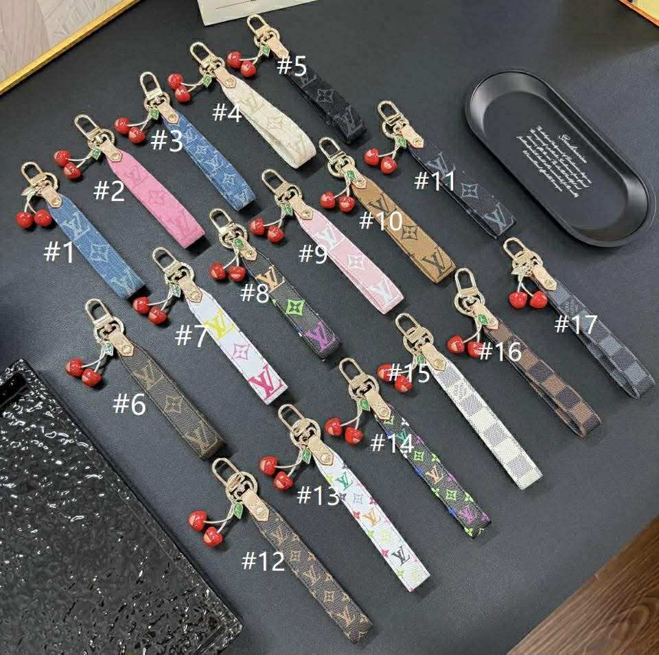 Boujee Strap Keychain Cherry 17