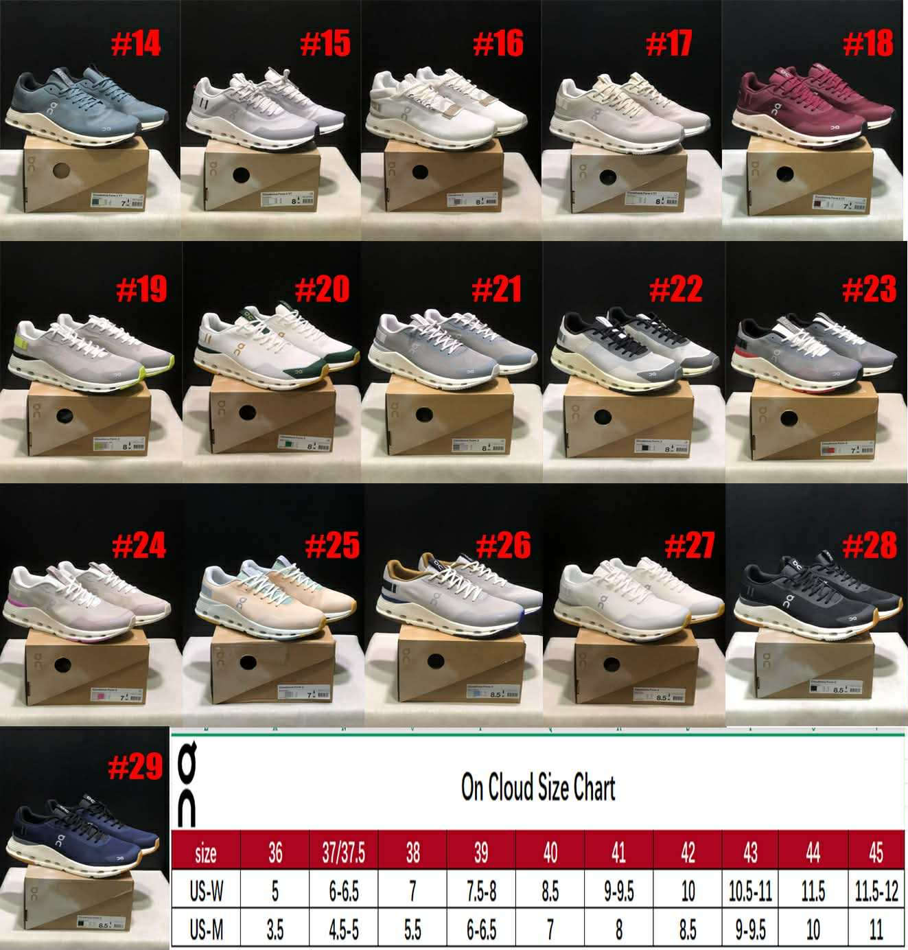 On C CN Sneakers 24-29