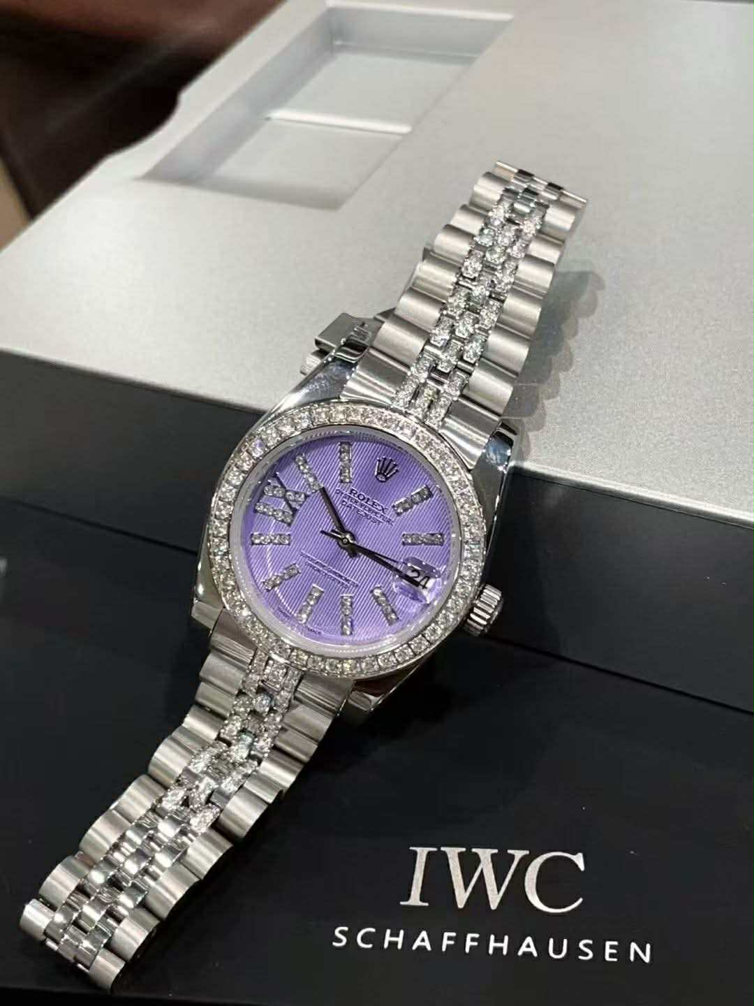 R Watch Womans Purple
