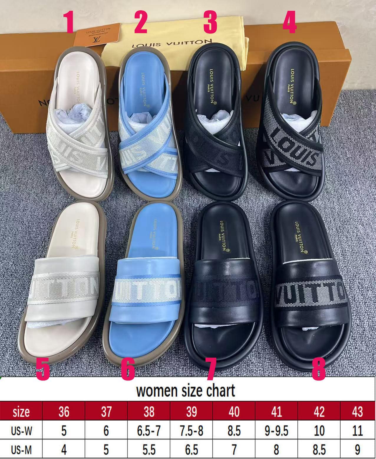 L Platform Sandals 1-8