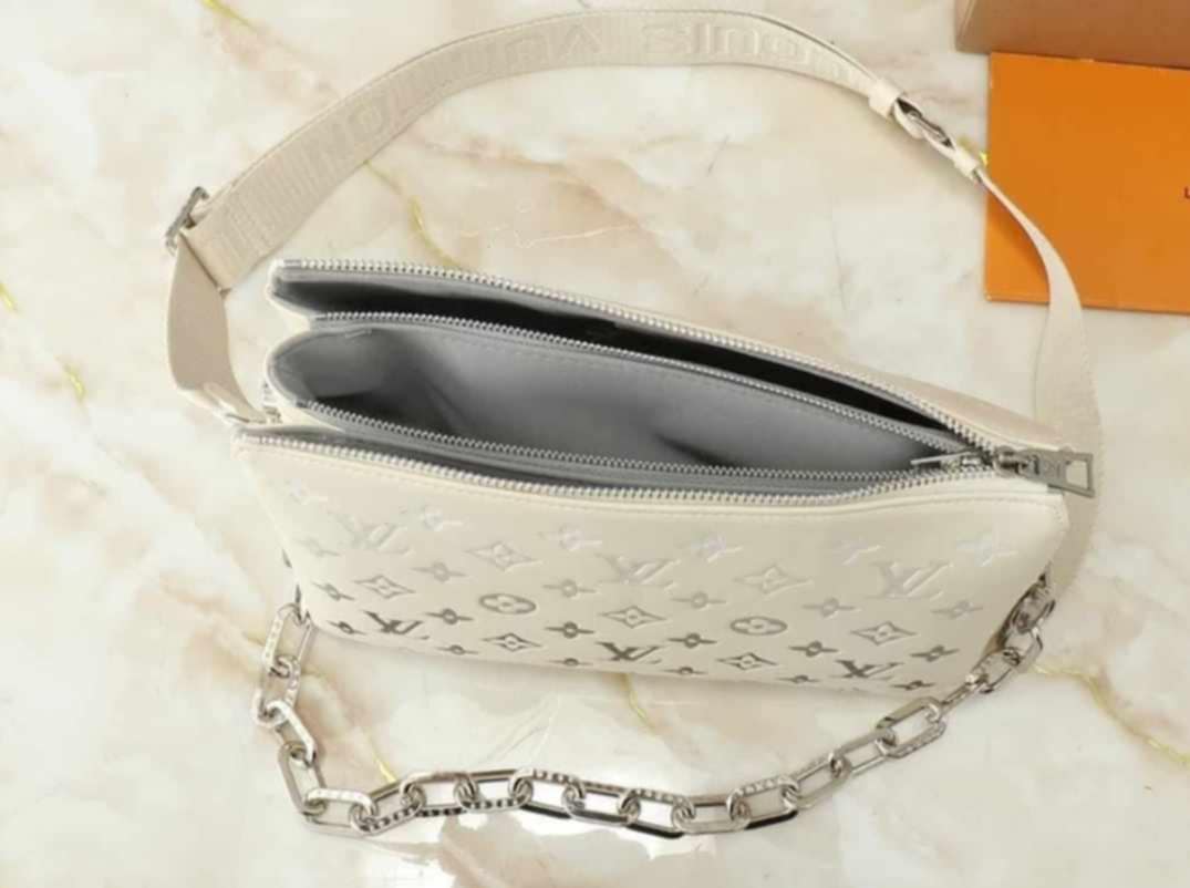 Cream Coussin Bag