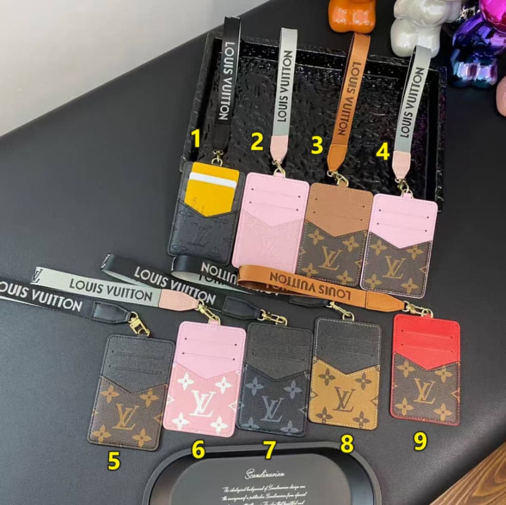 L Cardholder w/ Strap