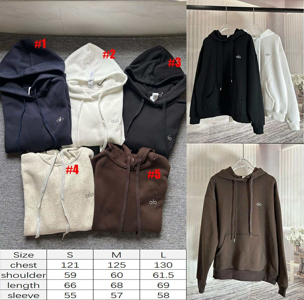 A.L.O Hoodies