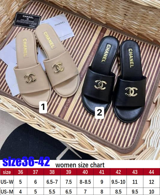 CC Sandals Tan/Black