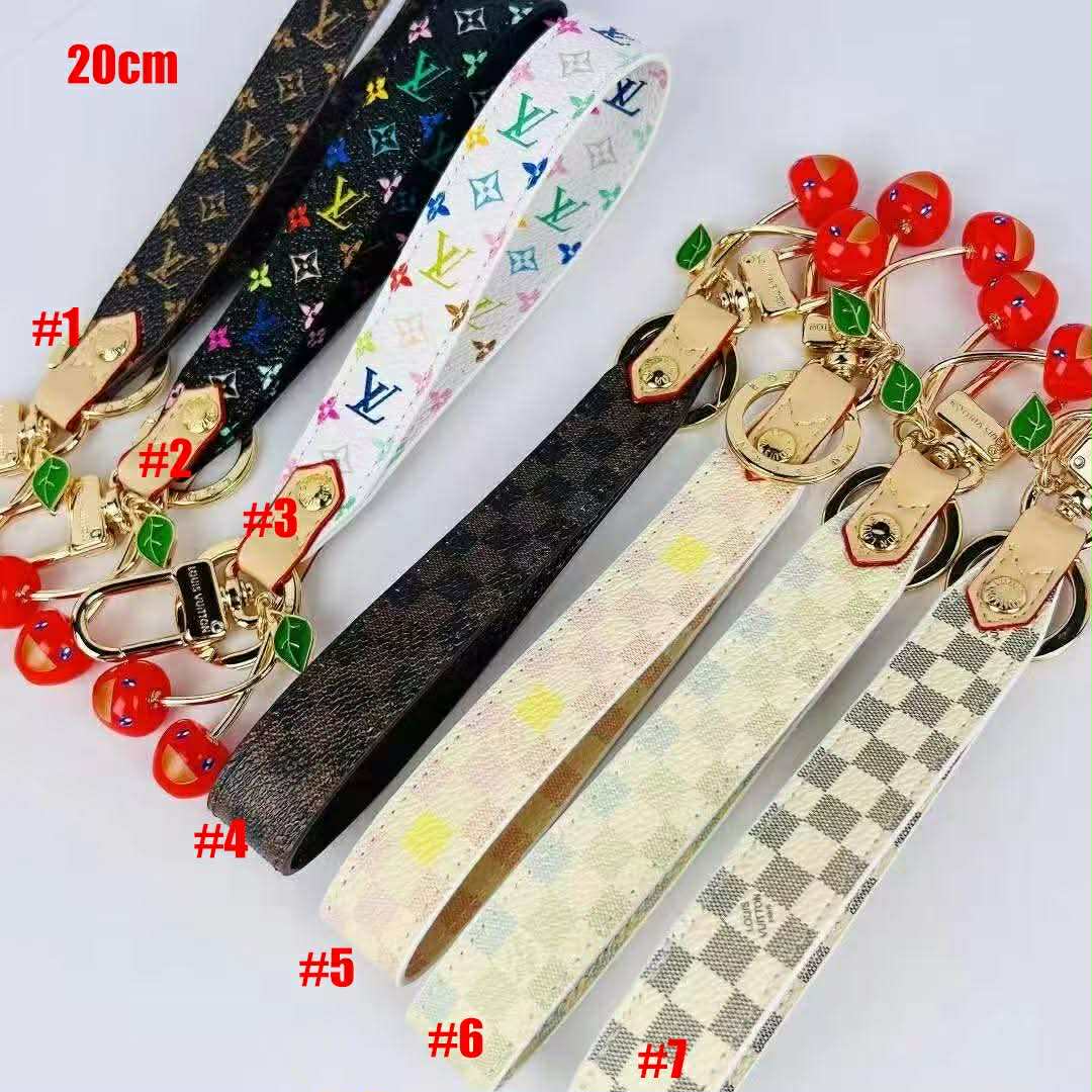 Boujee Strap Keychain Cherry