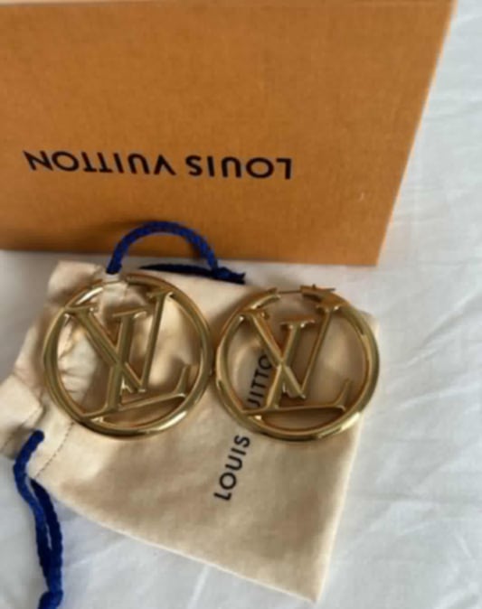 L Hoop Earrings