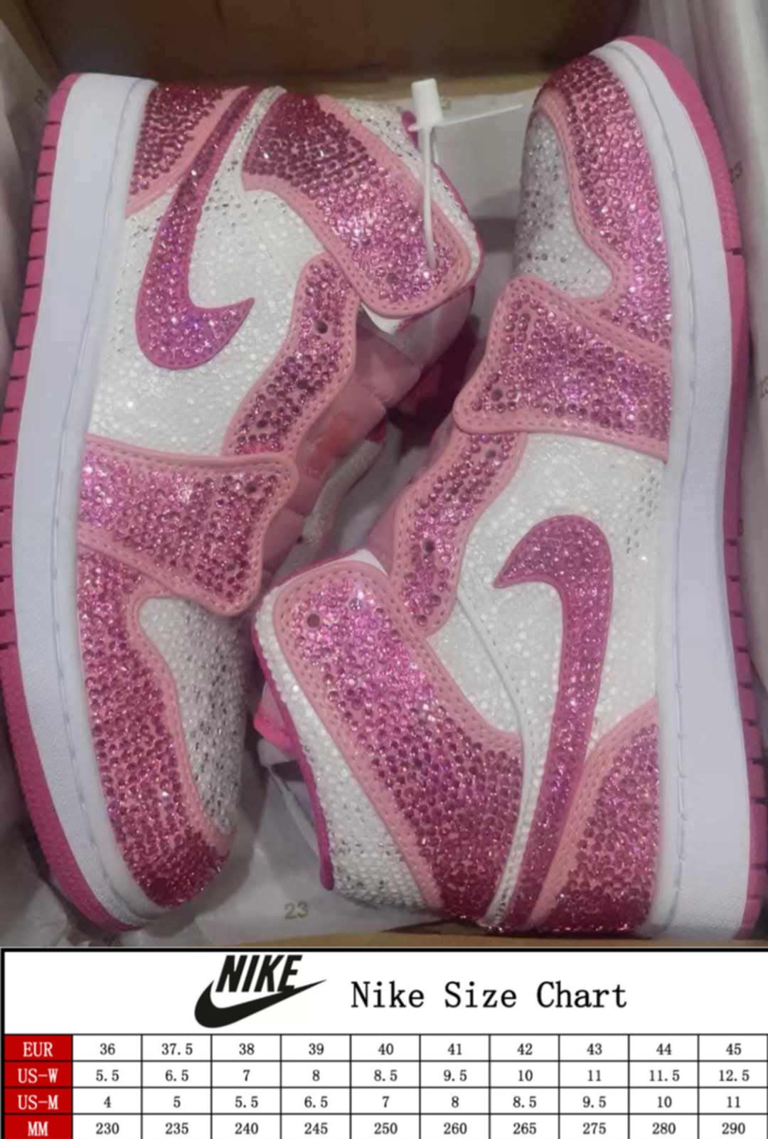 Nke Jrdn Full Bling Pink