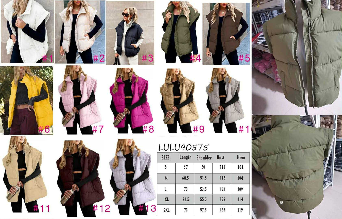 Lu Puffer Vests 3