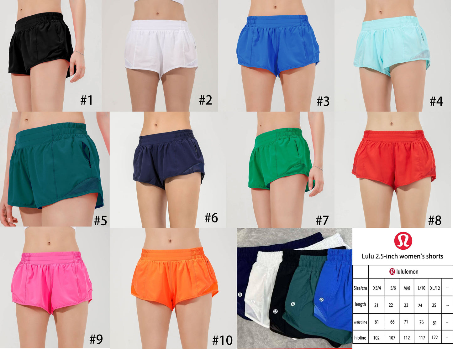 π Lu Hotty Hot Shorts 1-10