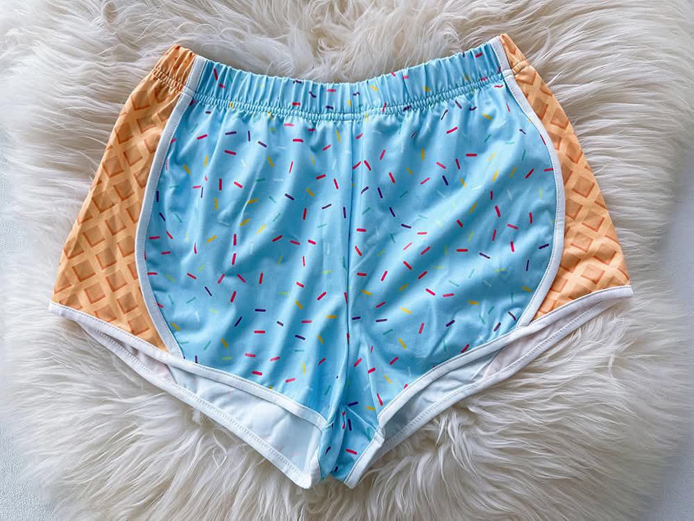 WOMENS & GIRLS Drip Icecream Shorts