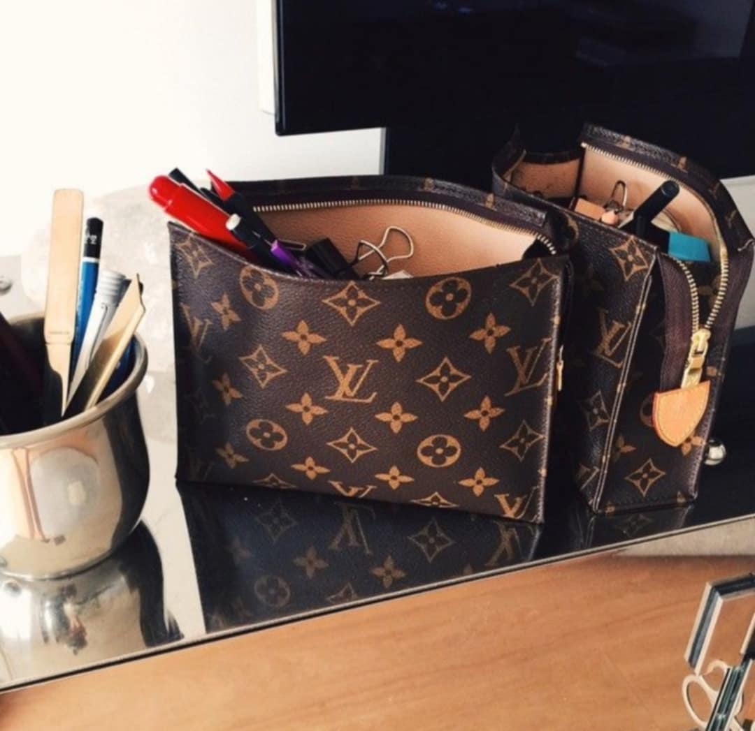 Boujee Makeup/Shower/Organizational Zipper Clutch