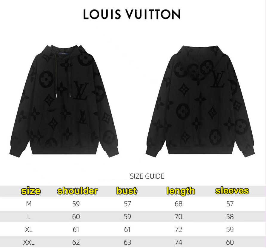 L Mono Hoodie Black