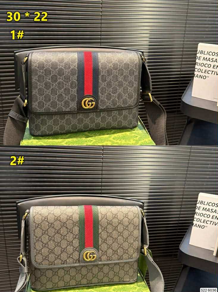 G*G Stripe Messenger Bags