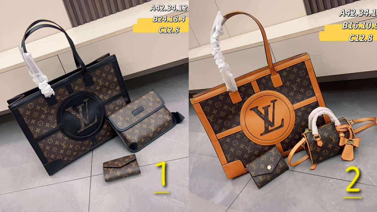 L Logo Tote Bag Sets