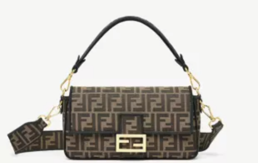 FF Brown Crossbody Bag